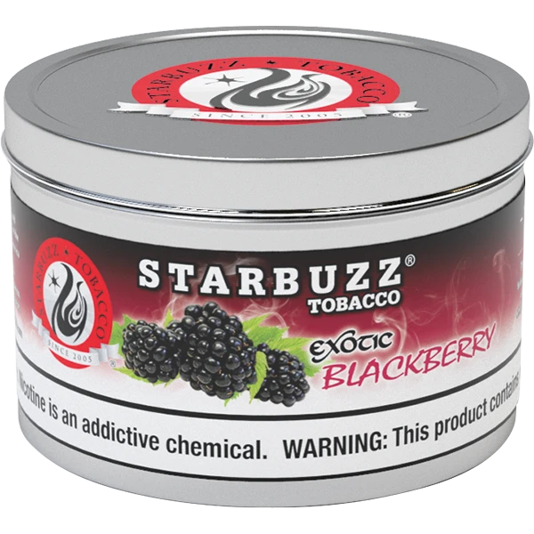 Starbuzz Shisha Tobacco 100g Blackgrape - Hookah Lounges