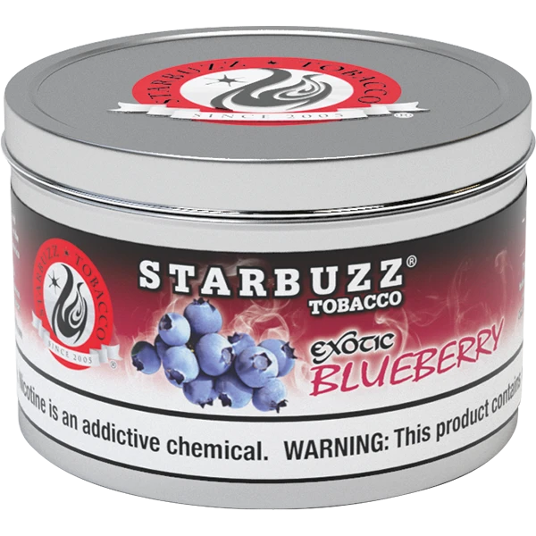 Starbuzz Shisha Tobacco 100g Blueberry - Hookah Lounges