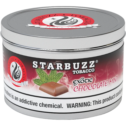 Starbuzz Shisha Tobacco 100g Chocolate Mint - Hookah Lounges