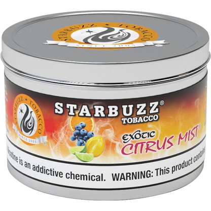 Starbuzz Shisha Tobacco 100g Citrus Mist - Hookah Lounges