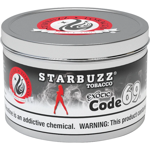 Starbuzz Shisha Tobacco 100g Code 69 - Hookah Lounges