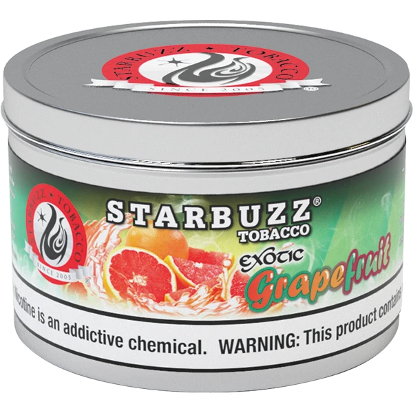 Starbuzz Shisha Tobacco 100g Grapefruit - Hookah Lounges