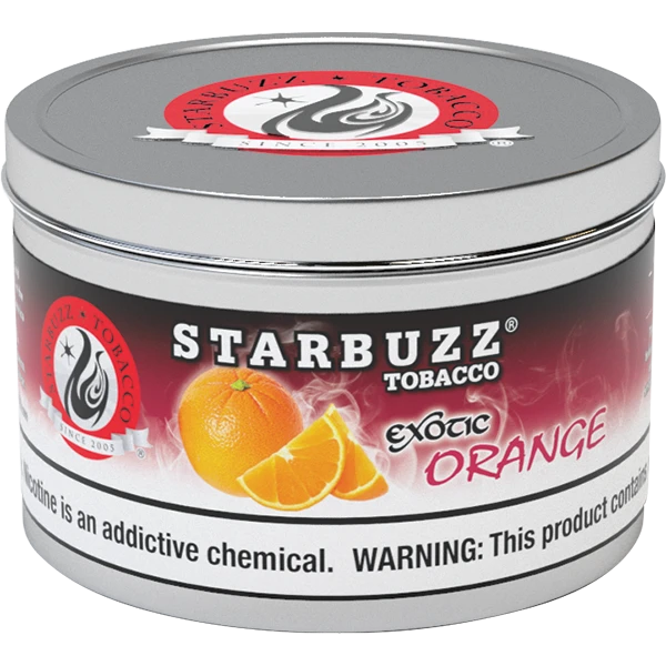 Starbuzz Shisha Tobacco 100g Orange - Hookah Lounges