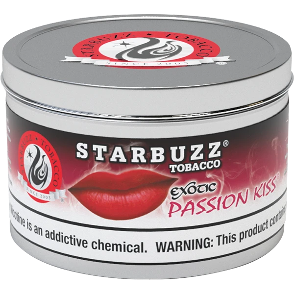 Starbuzz Shisha Tobacco 100g Passion Kiss - Hookah Lounges