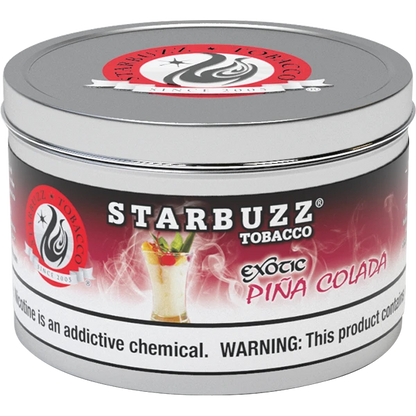 Starbuzz Shisha Tobacco 100g Pina Colada - Hookah Lounges