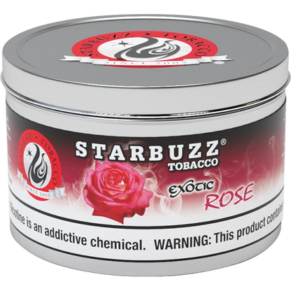 Starbuzz Shisha Tobacco 100g Rose - Hookah Lounges