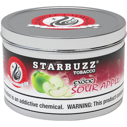 Starbuzz Shisha Tobacco 100g Sour Apple - Hookah Lounges