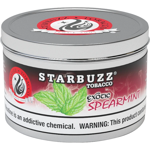 Starbuzz Shisha Tobacco 100g Spearmint - Hookah Lounges