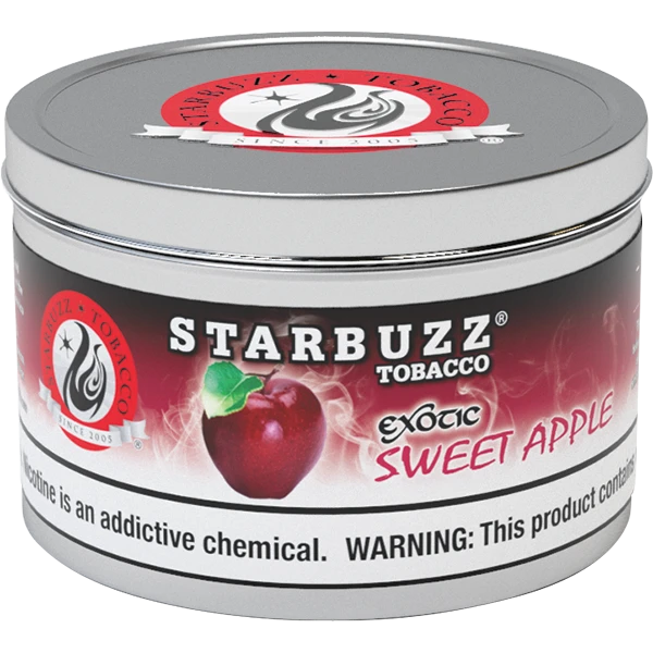 Starbuzz Shisha Tobacco 100g Sweet Apple - Hookah Lounges