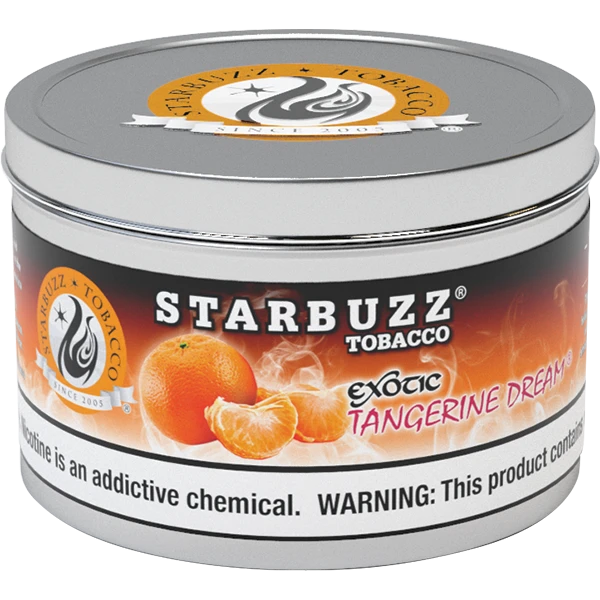 Starbuzz Shisha Tobacco 100g Tangerine Dream - Hookah Lounges