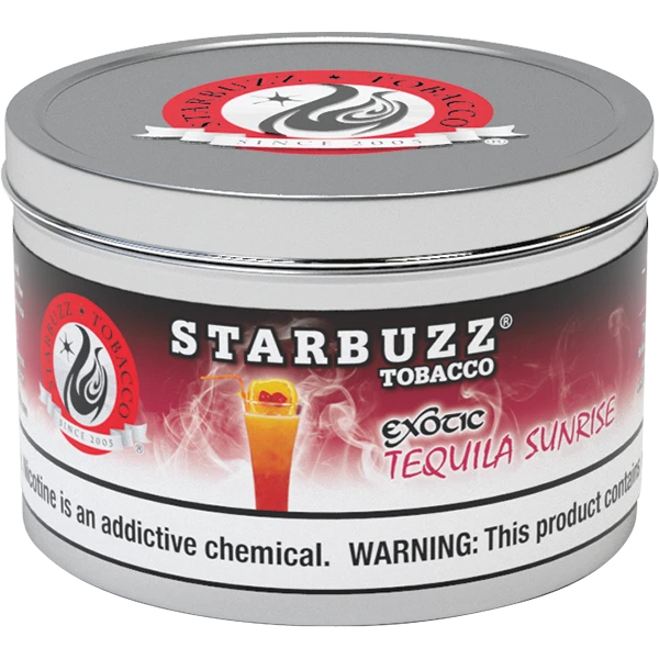 Starbuzz Shisha Tobacco 100g Tequila Sunrise - Hookah Lounges