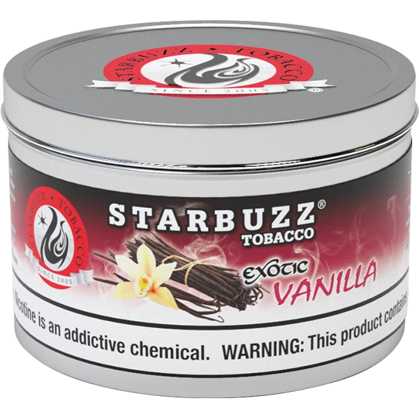 Starbuzz Shisha Tobacco 100g Vanilla - Hookah Lounges