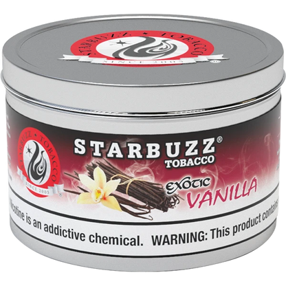 Starbuzz Shisha Tobacco 100g Vanilla - Hookah Lounges