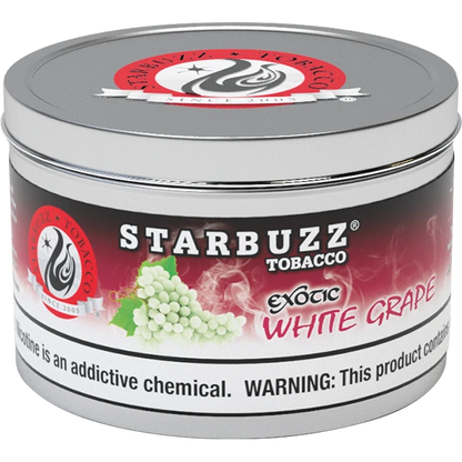 Starbuzz Shisha Tobacco 100g White Grape - Hookah Lounges