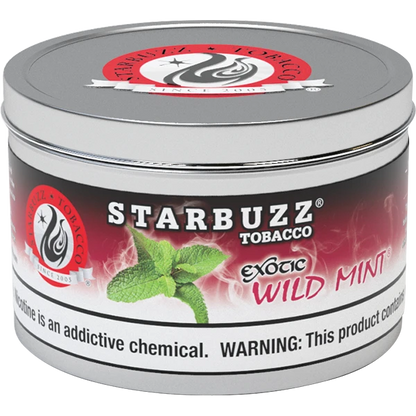 Starbuzz Shisha Tobacco 100g Wild Mint - Hookah Lounges