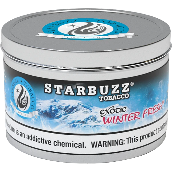 Starbuzz Shisha Tobacco 100g Winter Fresh - Hookah Lounges