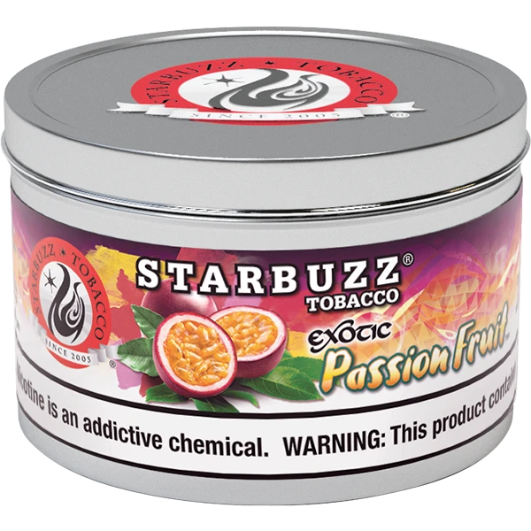 Starbuzz Shisha Tobacco 100g Passion Fruit - Hookah Lounges