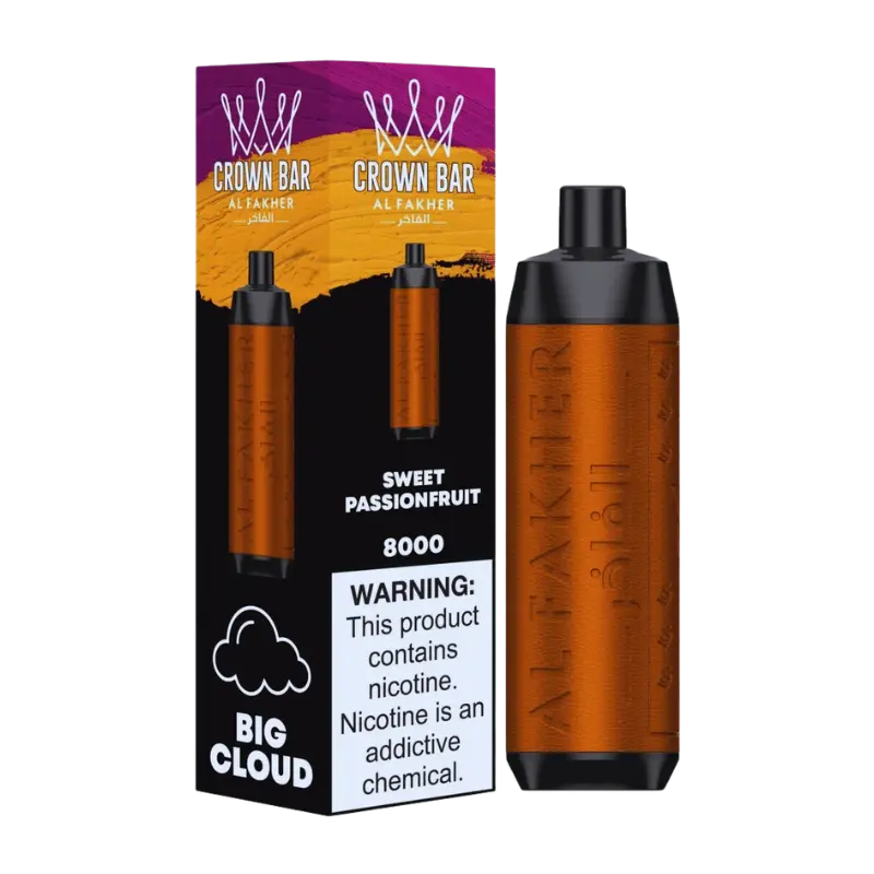 Al Fakher Crown Bar 8000 Disposable E-Hookah