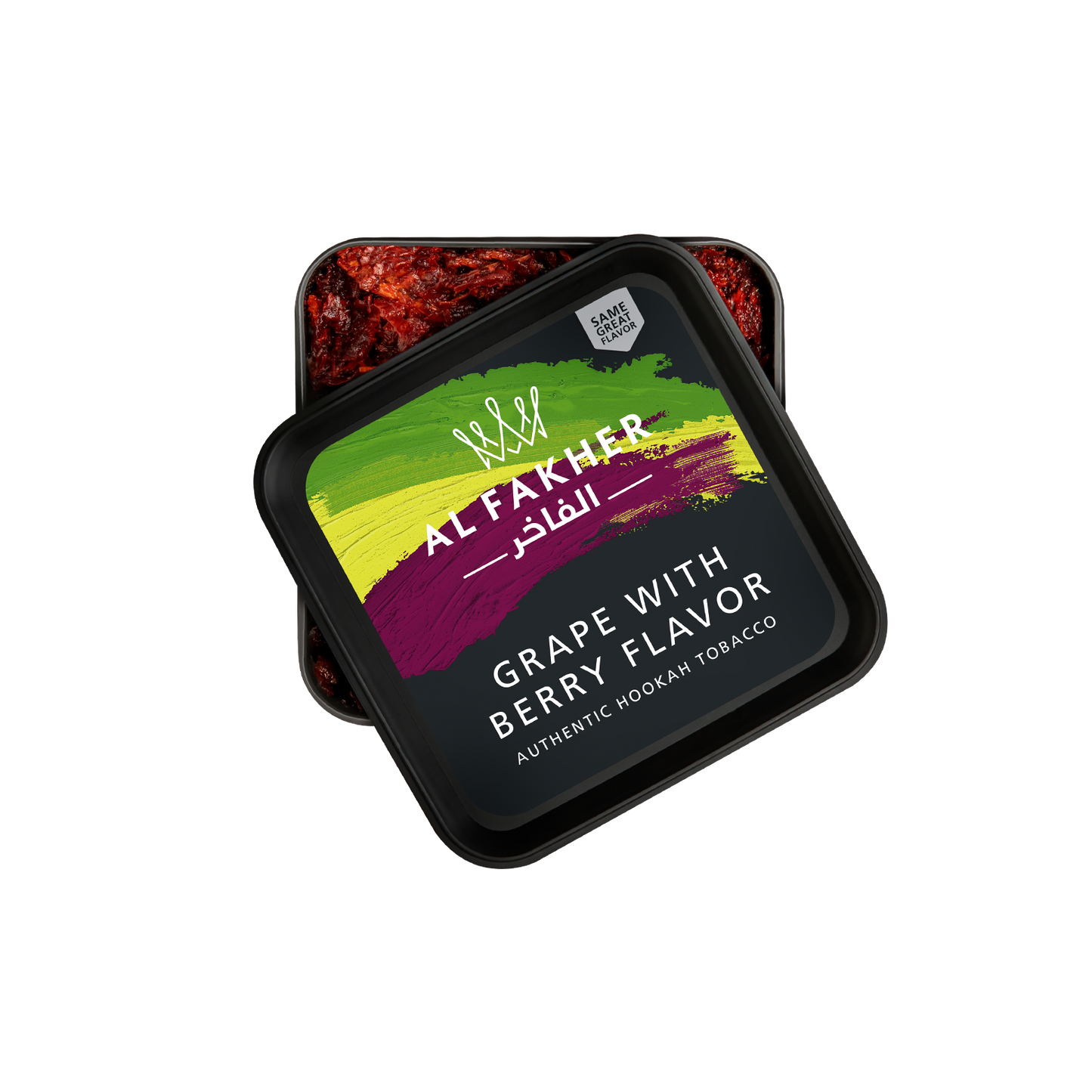 Al Fakher Shisha Tobacco 250g Jar Grape with Berry - Hookah Lounges