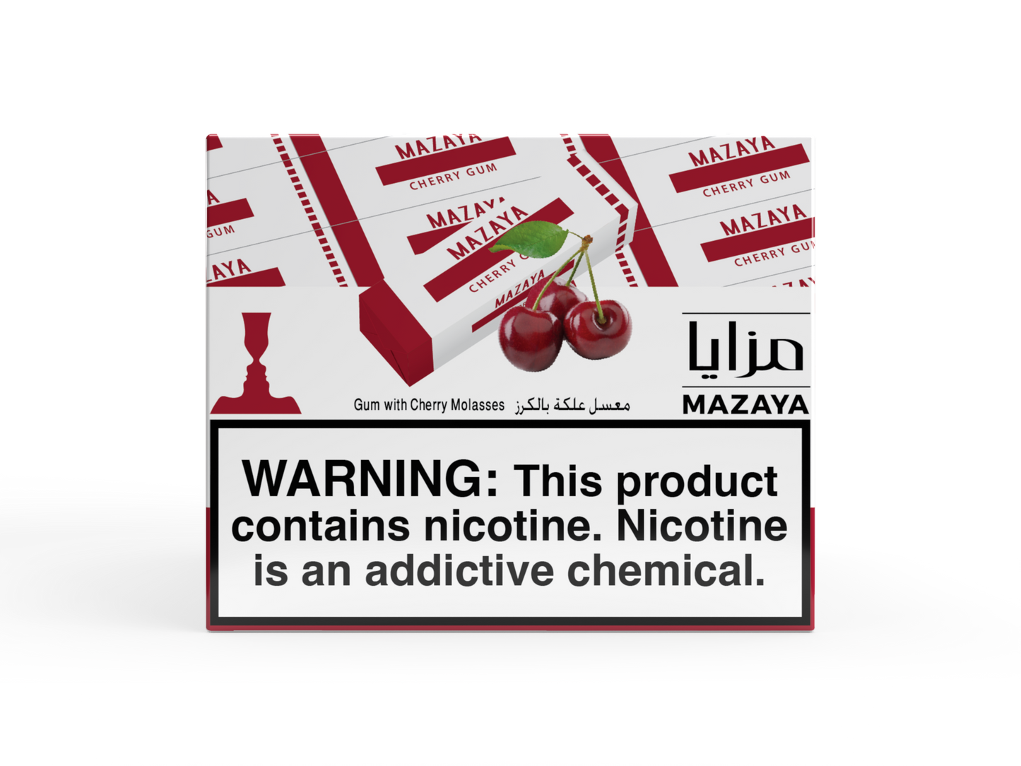 Mazaya Shisha Tobacco 250g Gum with Cherry - Hookah Lounges