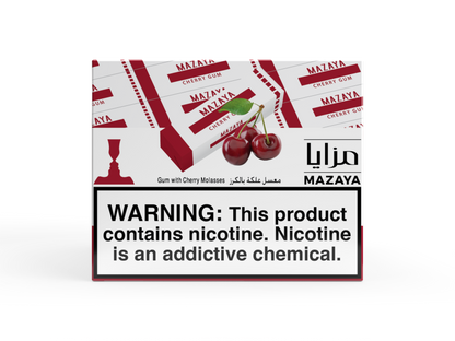 Mazaya Shisha Tobacco 250g Gum with Cherry - Hookah Lounges