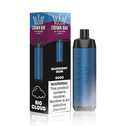 Al Fakher Crown Bar 8000 Disposable E-Hookah