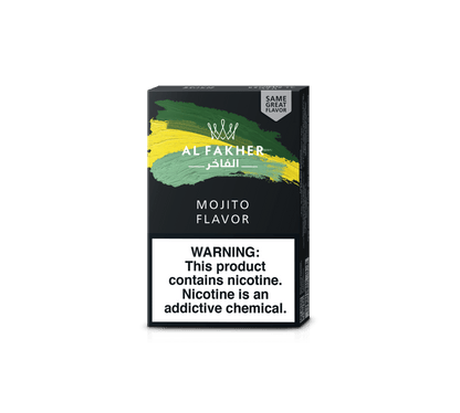 Al Fakher Shisha Tobacco Sleeve (10 x 50g) Mojito - Hookah Lounges