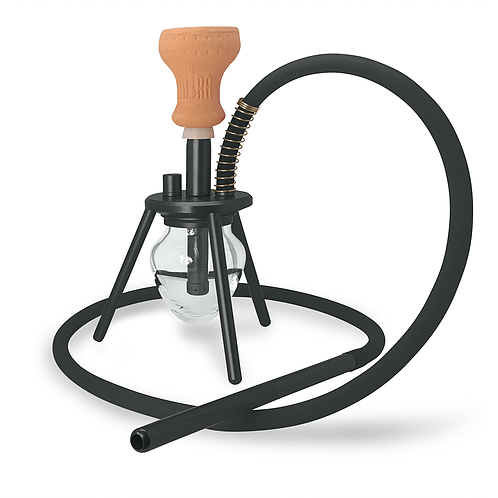 Amira Mini Spider Hookah Black - Hookah Lounges