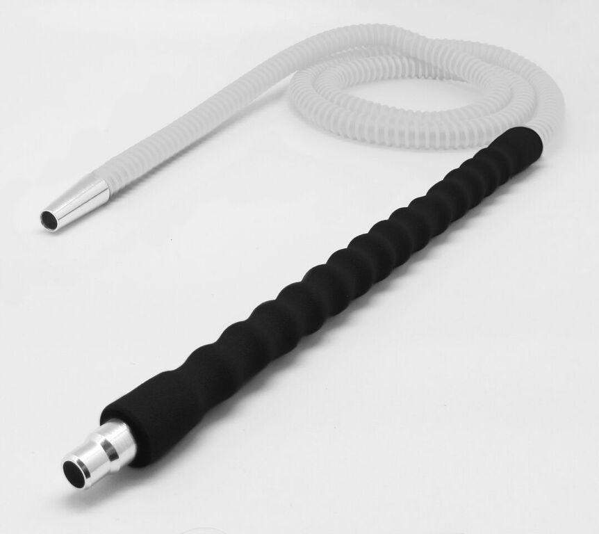 Amira Soft Grip Hose Clear - Hookah Lounges