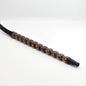 Amira Wooden Handle Hose Black - Hookah Lounges