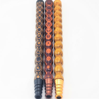 Amira Wooden Handle Hose Coffee - Hookah Lounges