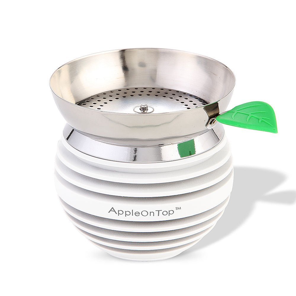 AOT Hookah Bowl with Screen White - Hookah Lounges