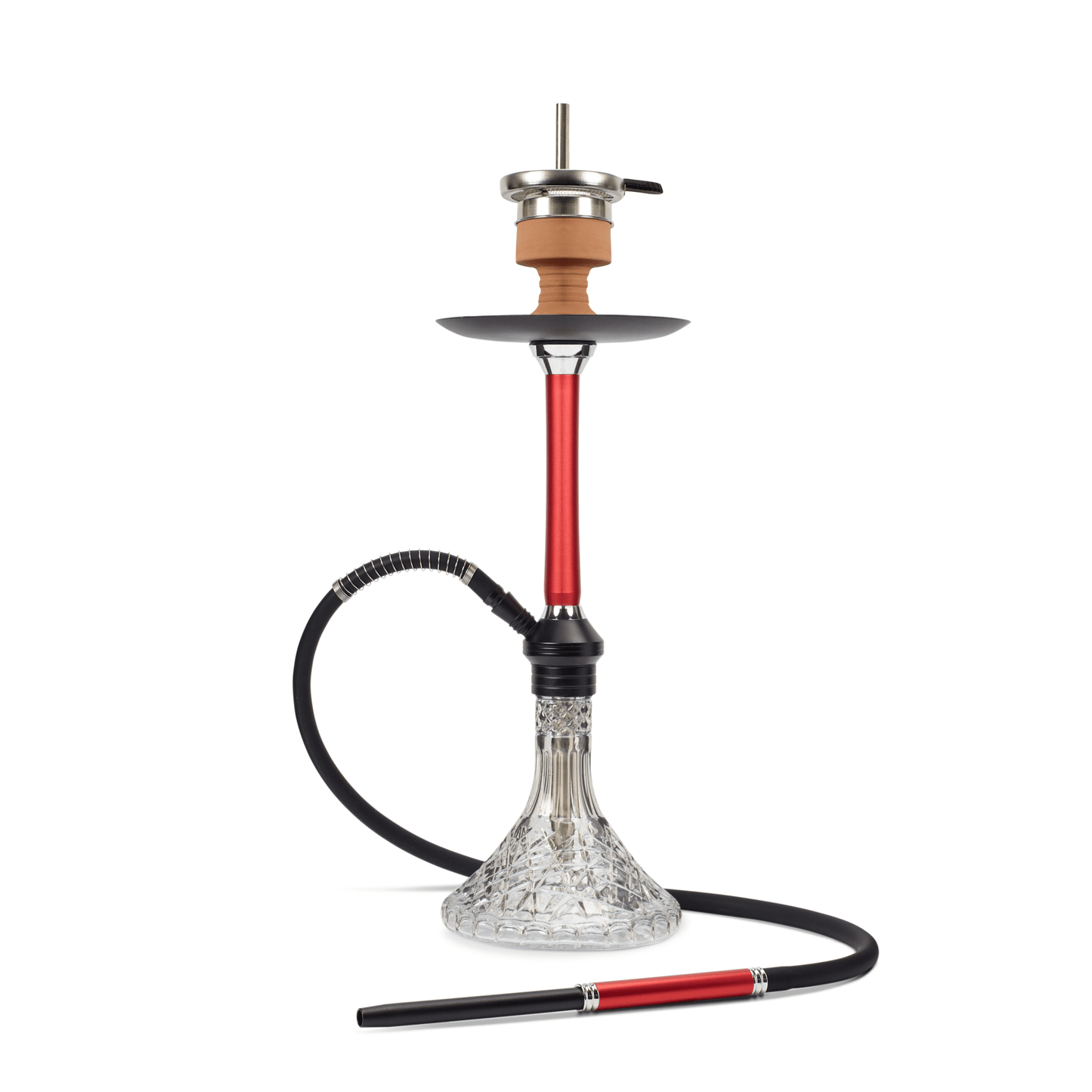 Armada Kraft Hookah 23 inch Red - Hookah Lounges