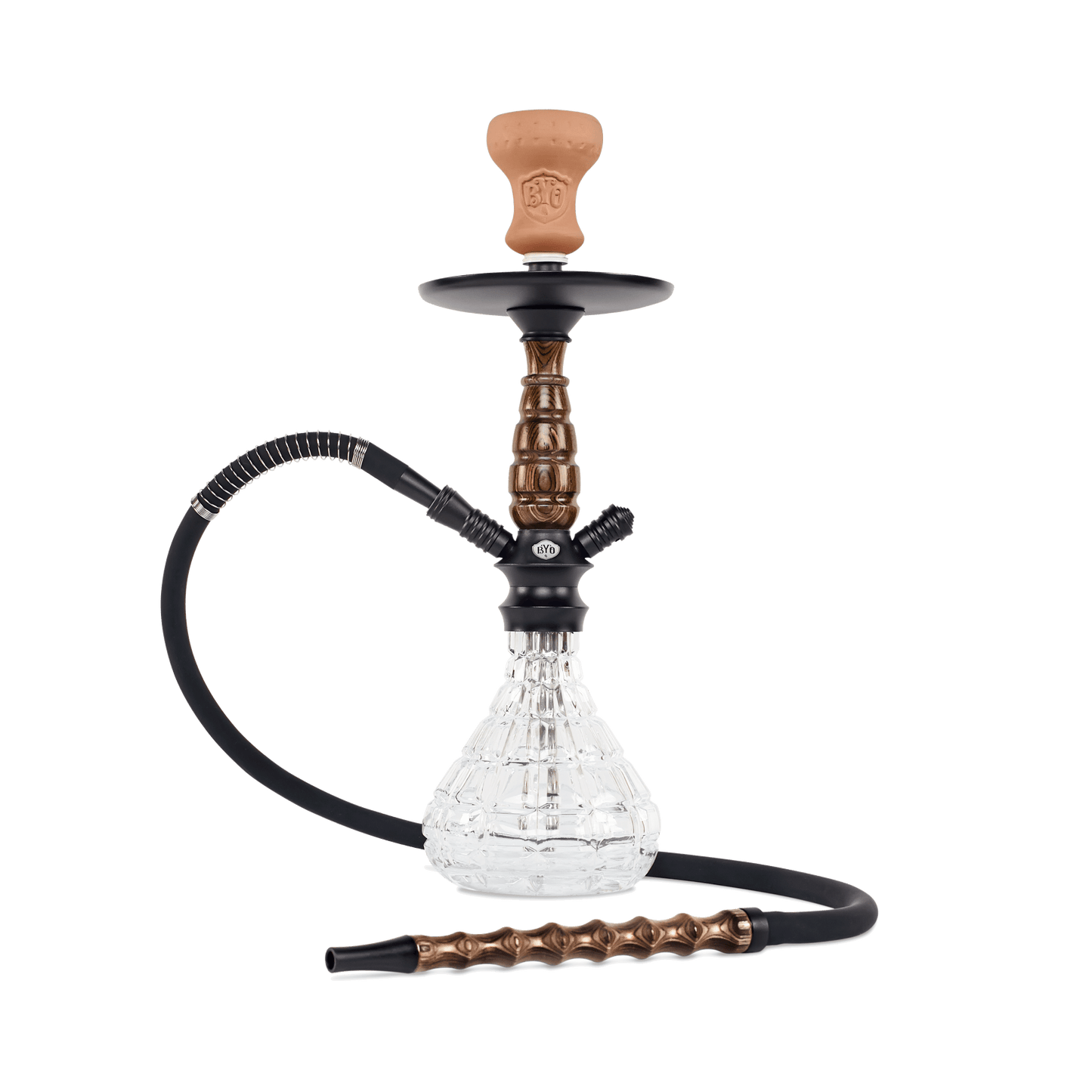 BYO Hookah Kayla 18" Black - Hookah Lounges