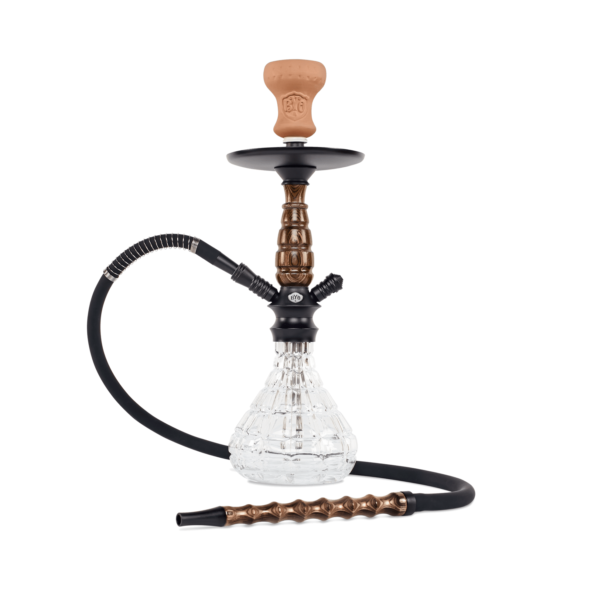 BYO Hookah Kayla 18" Black - Hookah Lounges