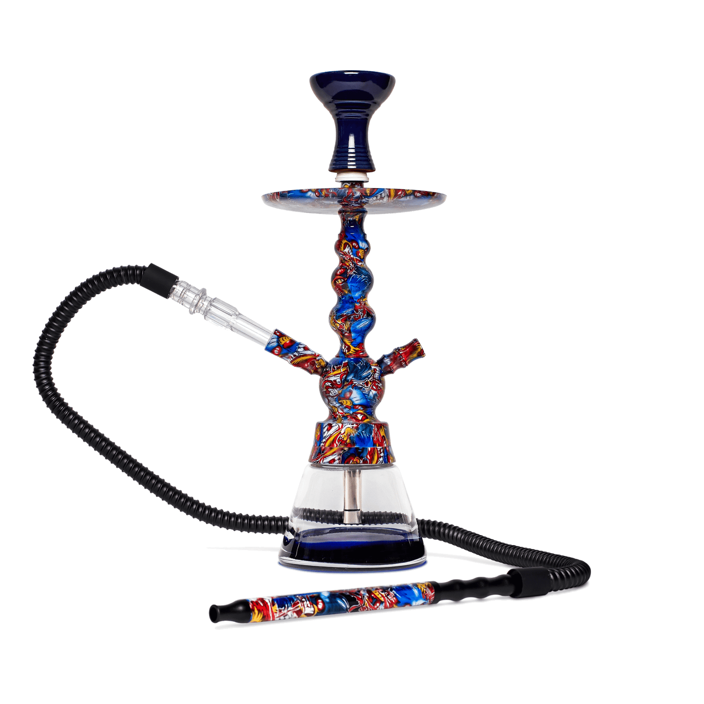 BYO Hookah Toker 18" Psychedelic - Hookah Lounges