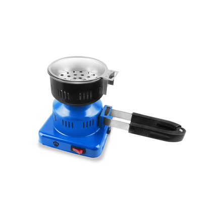 BYO Round Hookah Charcoal Burner Blue - Hookah Lounges