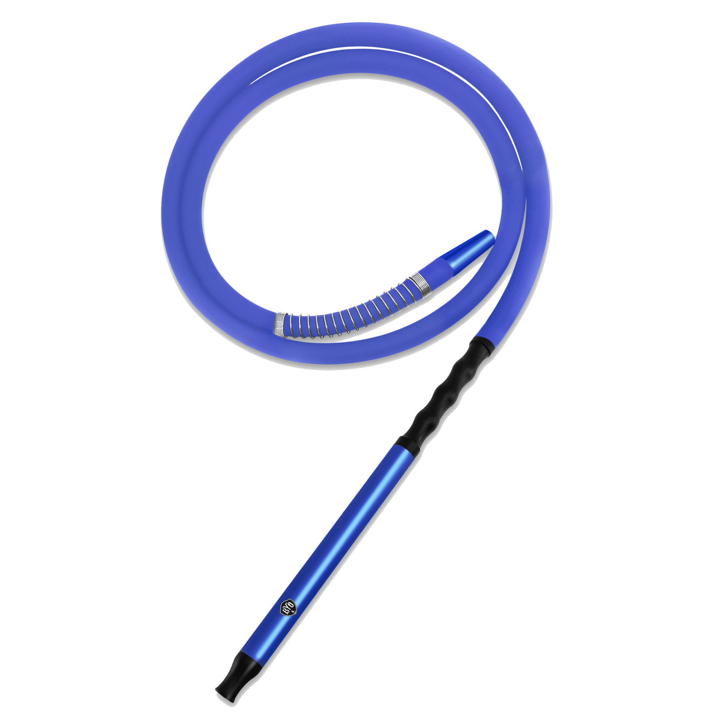 BYO Soft - Touch Silicone Hose Blue - Hookah Lounges