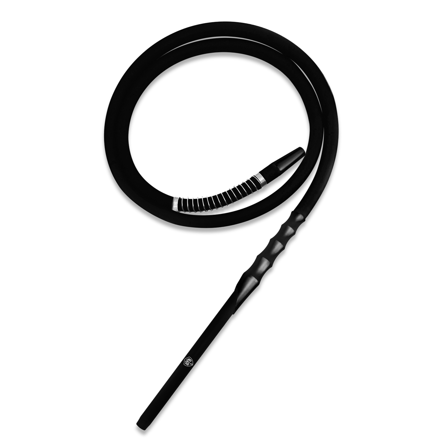 BYO Soft - Touch Silicone Hose NEW Black - Hookah Lounges