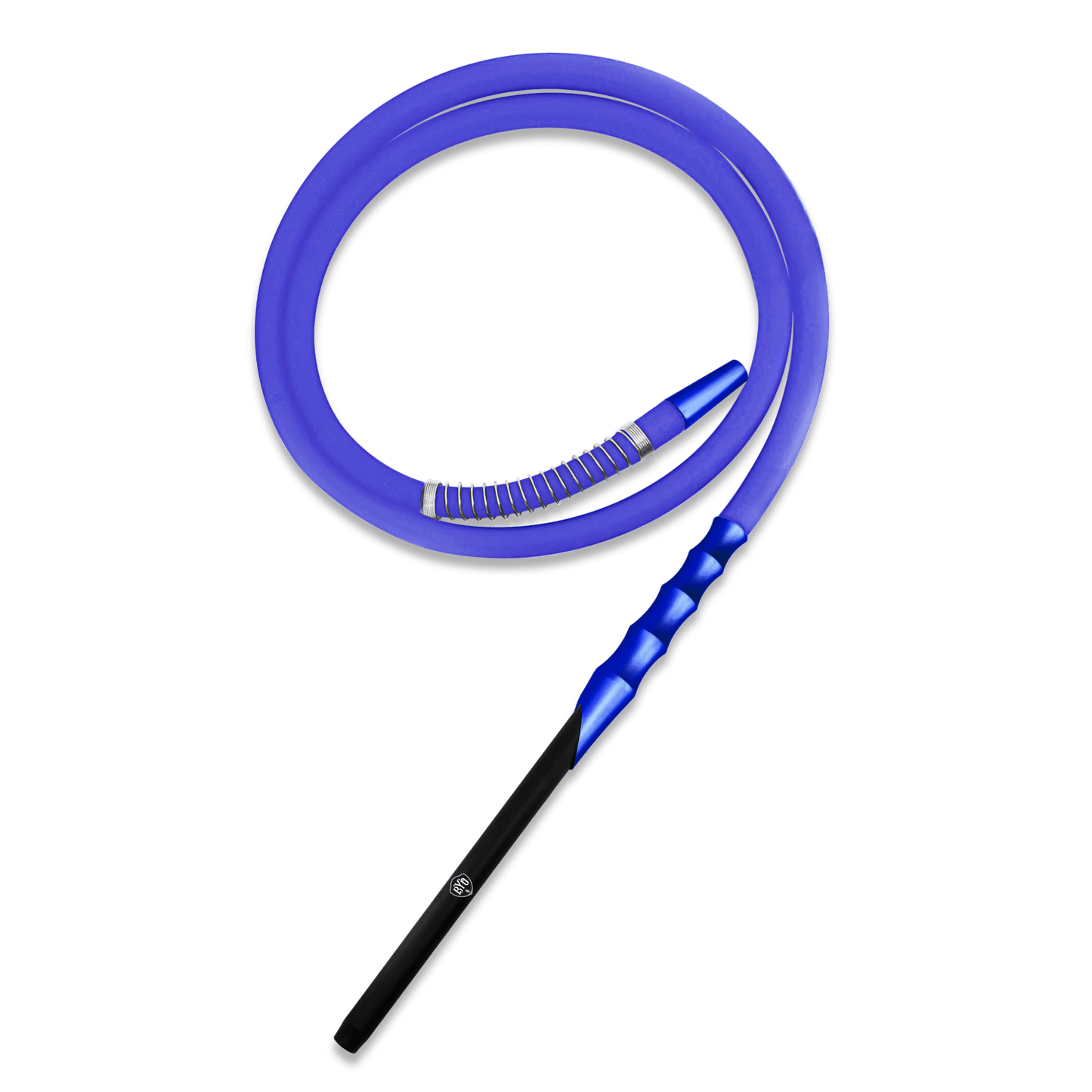 BYO Soft - Touch Silicone Hose NEW Blue - Hookah Lounges