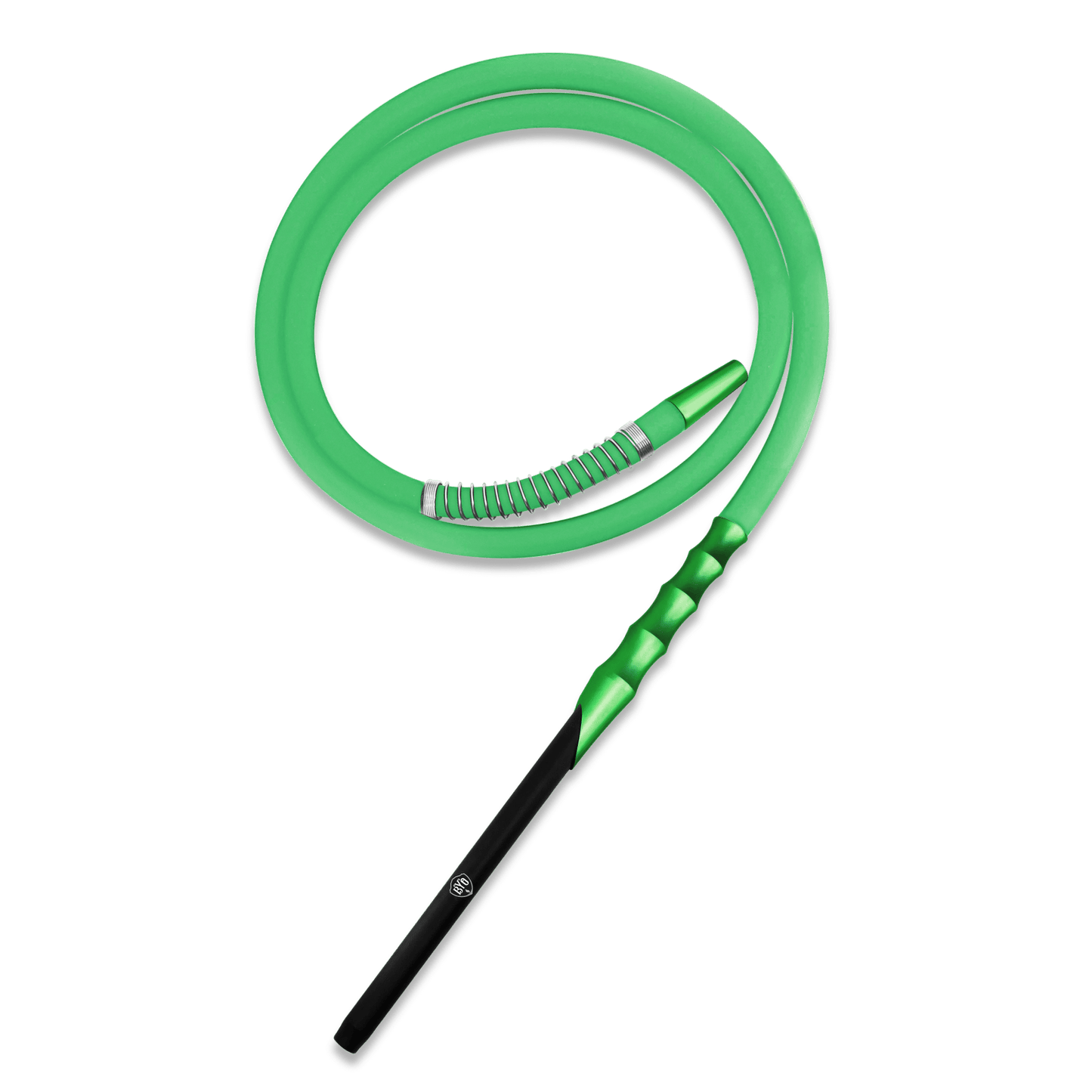 BYO Soft - Touch Silicone Hose NEW Green - Hookah Lounges