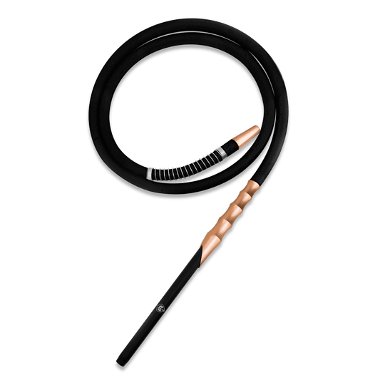 BYO Soft - Touch Silicone Hose NEW Rose Gold - Hookah Lounges