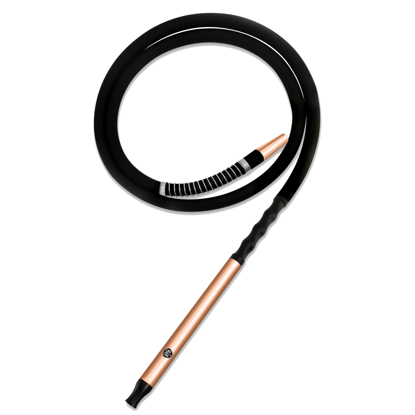 BYO Soft - Touch Silicone Hose Rose Gold - Hookah Lounges