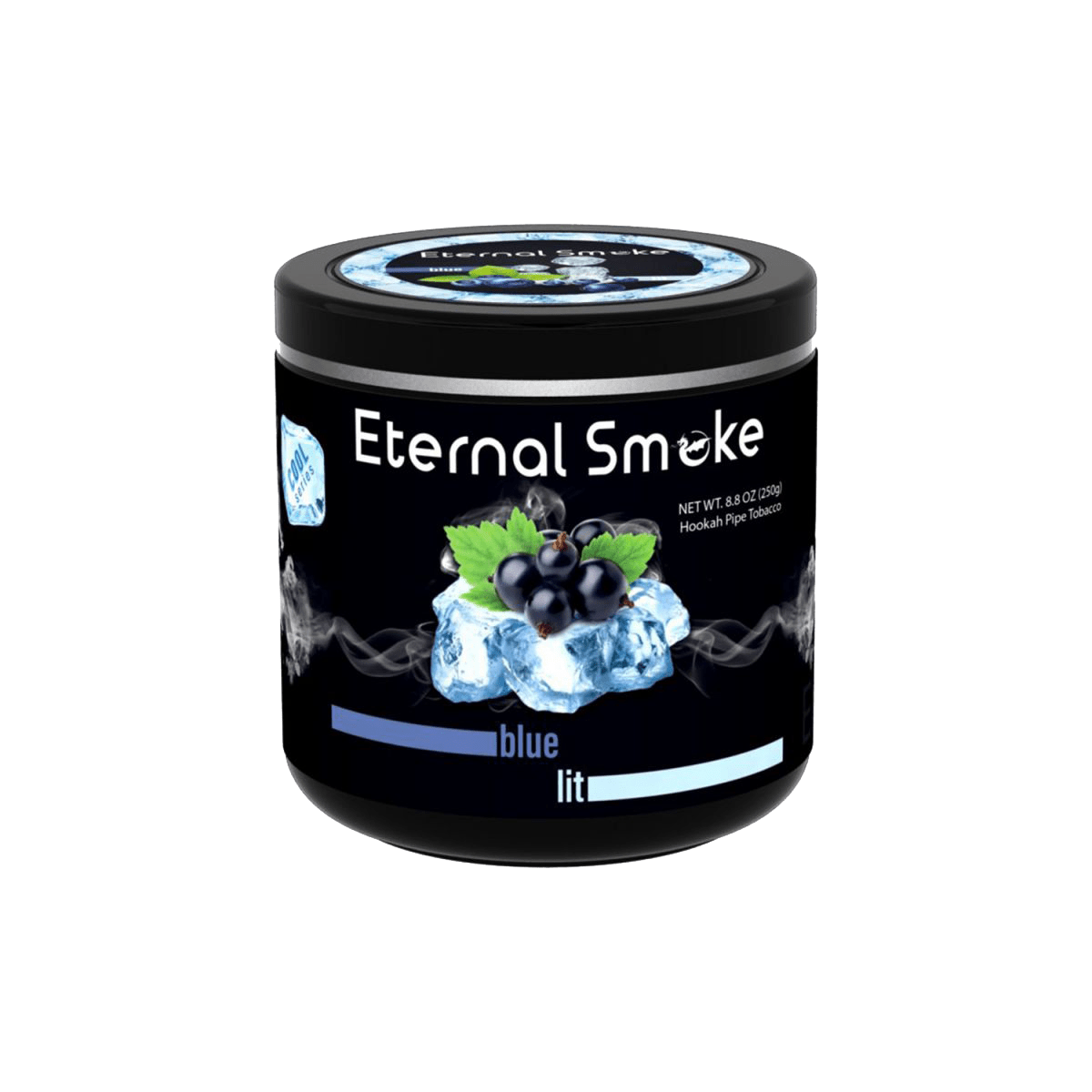 Eternal Smoke Shisha Tobacco 250g Blue Lit - Hookah Lounges