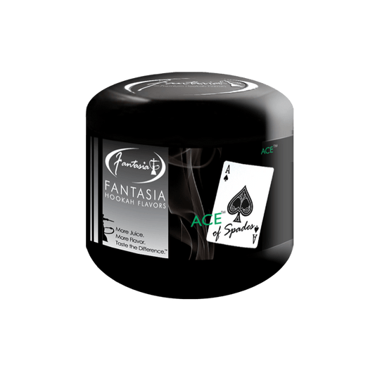 Fantasia Shisha Tobacco Ace of Spades 200g Jar - Hookah Lounges