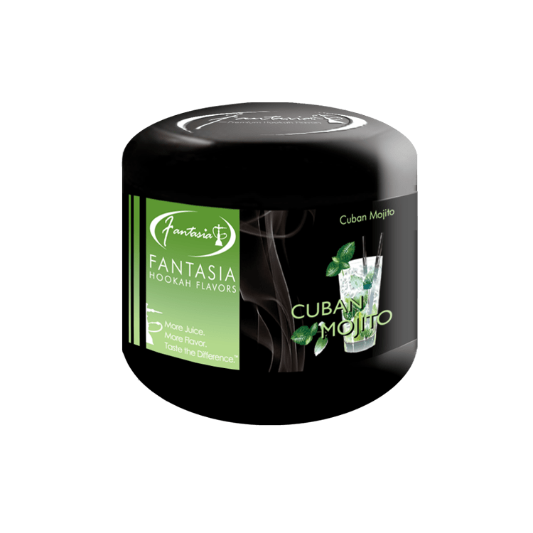 Fantasia Shisha Tobacco Cuban Mojito 200g Jar - Hookah Lounges