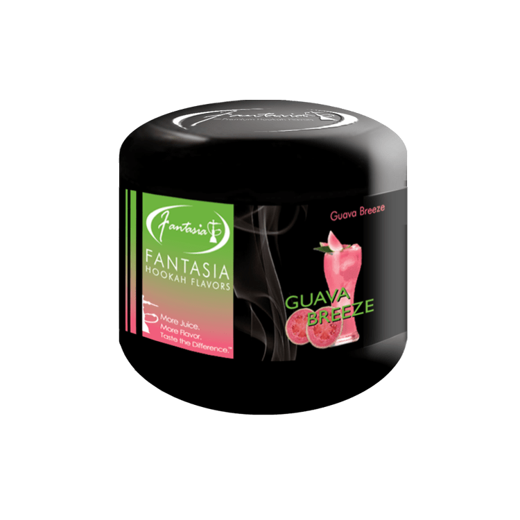 Fantasia Shisha Tobacco Guava Breeze 200g Jar - Hookah Lounges