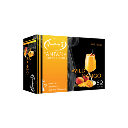 Fantasia Shisha Tobacco Wild Mango 200g Jar - Hookah Lounges