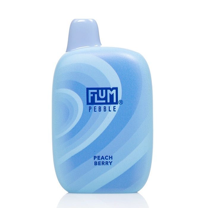 Flum Pebble Disposable Vape 6000 Puffs - Box (10 pcs) Peach Berry - Hookah Lounges