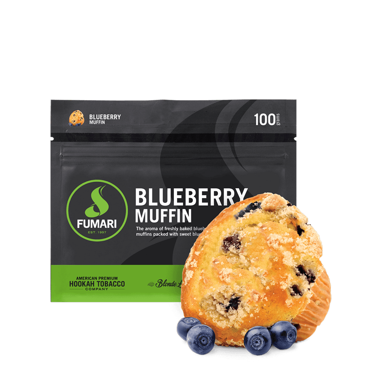 Fumari Shisha 100g Blueberry Muffin - Hookah Lounges